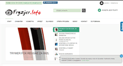 Desktop Screenshot of fryzjer.info